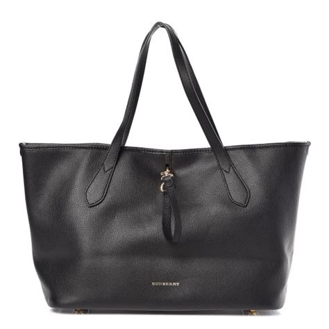 burberry grainy calfskin medium honeybrook tote black year